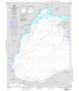 NGA Chart 55100 Western Part of the Black Sea