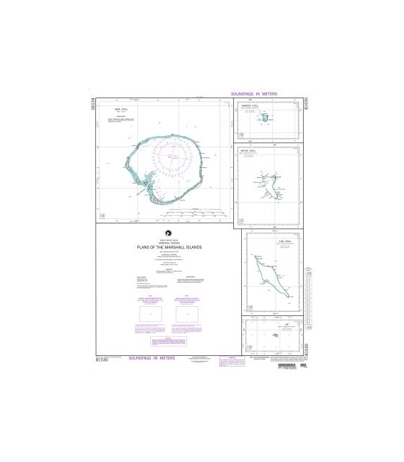 DM 81030 Plans of the Marshall Islands A. Ebon Atoll