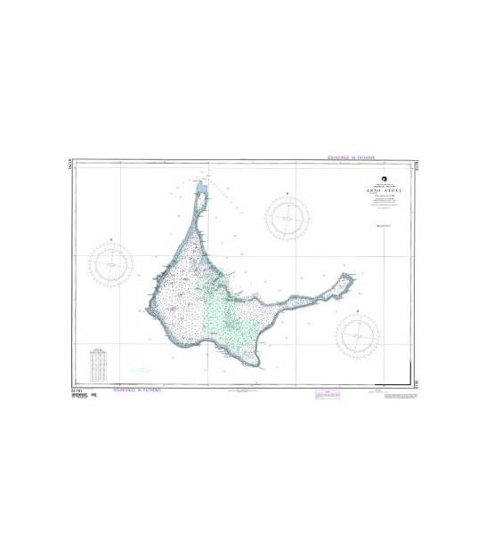 NGA Chart 81817-Jaluit Atoll Marshall Islands