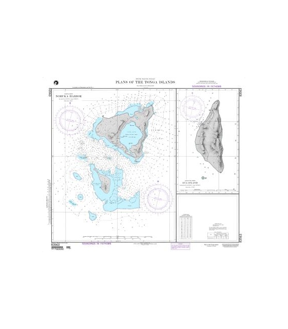 DM 83563 Plans of the Tonga Islands Nomuka Harbor