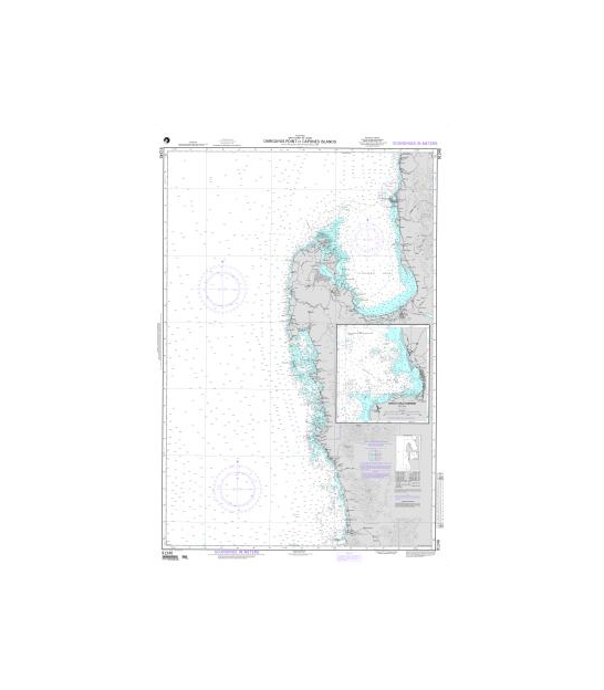 nga chart formerly nima dma 91240 darigayos point to capones islands maryland nautical