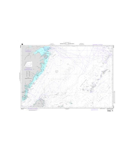 NGA Chart (formerly NIMA DMA) 94016 Miyako-Retto to Tokara-Retto
