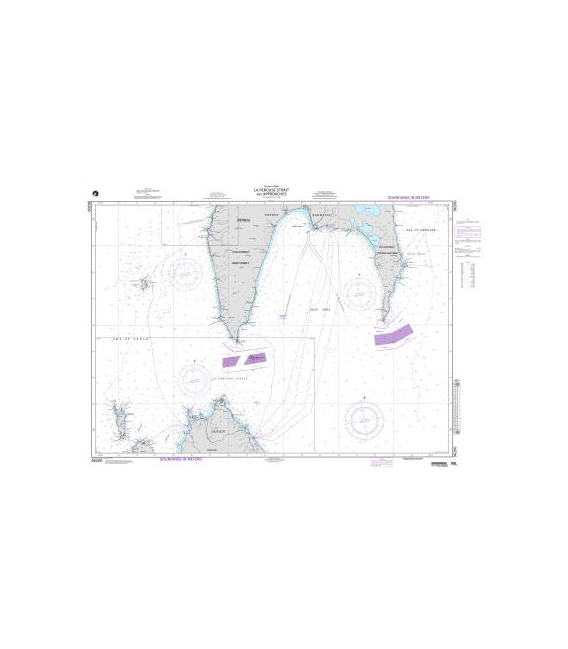 NGA Chart (formerly NIMA DMA) 96200 La Perouse Strait and Approaches