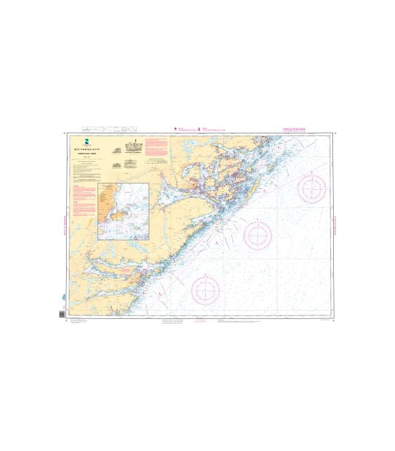 Norwegian Nautical Chart 6 Jomfruland - Risor