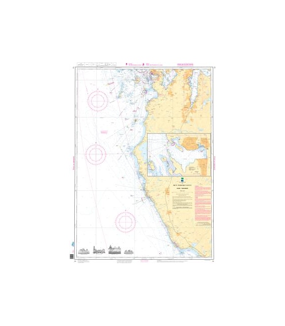 Norwegian Nautical Chart 14 Ogna - Tananger