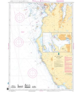 Norwegian Nautical Chart 14 Ogna - Tananger