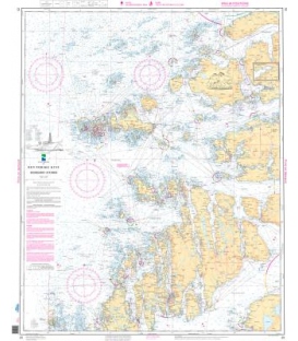 Norwegian Nautical Chart 25 Sognesjoen - Stavenes