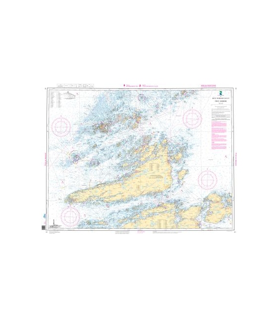 Norwegian Nautical Chart 41 Froya - Gj¾singen