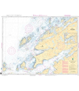 Norwegian Nautical Chart 43 Agdenes - Lauvoya