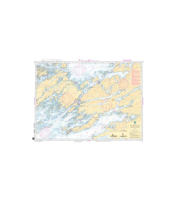 Norwegian Nautical Chart 48 Gj¾slingan - Dolmsundet