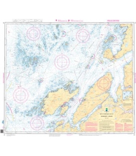 Norwegian Nautical Chart 51 Dolmsundet - Lyngv¾r