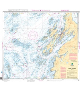Norwegian Nautical Chart 53 Lyngv¾r - Straumoyan