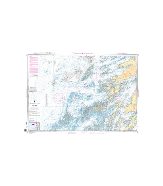 Norwegian Nautical Chart 56 Tjotta - Donna