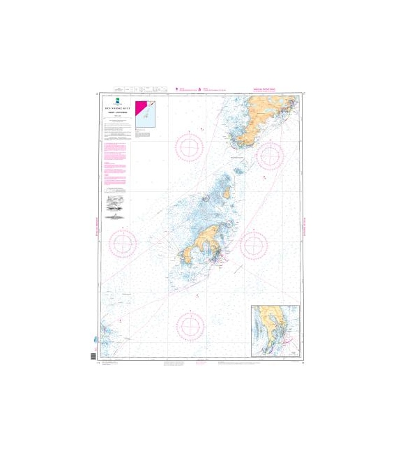 Norwegian Nautical Chart 71 V¾roy - Lofotodden