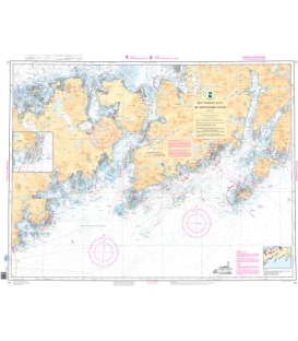 Norwegian Nautical Chart 73 Ure - Gimsoystraumen - Svolvær