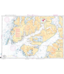 Norwegian Nautical Chart 76 Stokmarknes - Sortland - Malnes