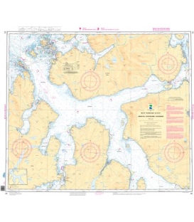 Norwegian Nautical Chart 84 Gibostad - Rystraumen - Hekkingen