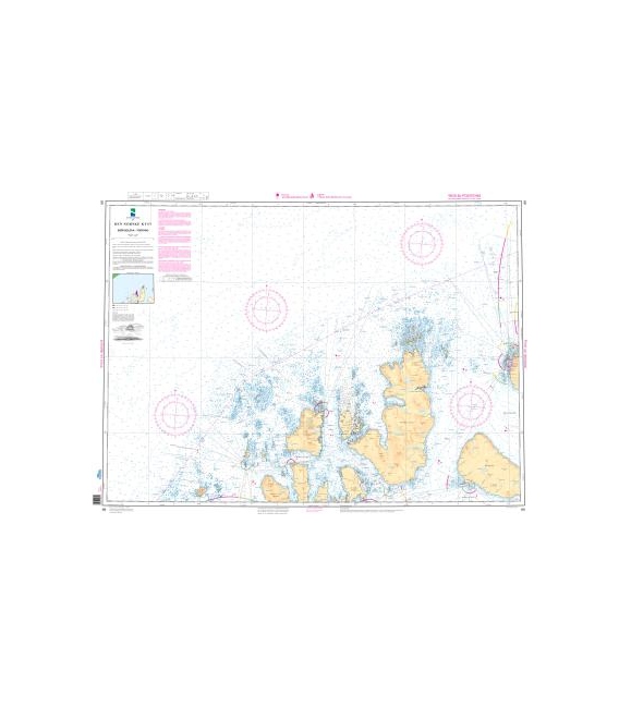 Norwegian Nautical Chart 89 Sorfugloya - Torsvag