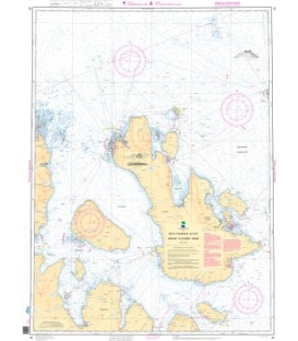 Norwegian Nautical Chart 92 Karlsoy - Flatv¾ret - Gasan
