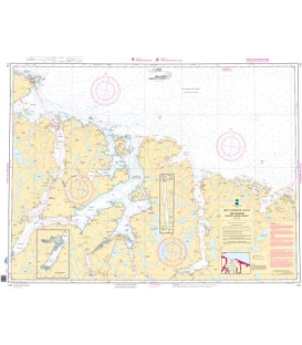 Norwegian Nautical Chart 116 Sør-Varanger, Bugøynes - Grense Jakobselv