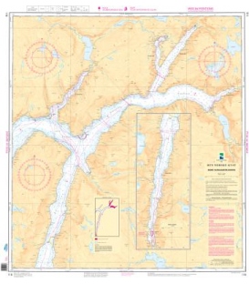 Norwegian Nautical Chart 118 Indre Hardangerfjorden