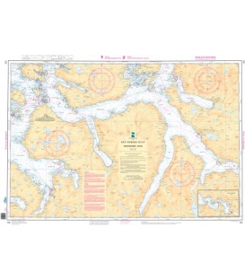 Norwegian Nautical Chart 125 Haugsholmen - Volda