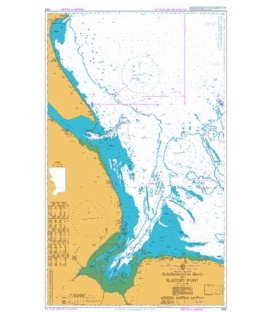 British Admiralty Instructional Chart 5054 Flamborough Head to Blakeney Point