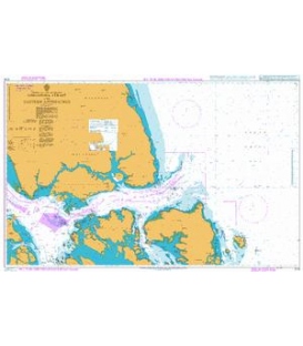 British Admiralty Instructional Chart 5118 Singapore Strait and Eastern Approaches