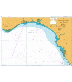British Admiralty Nautical Chart 93 Cabo de Santa Maria to Cabo Trafalgar
