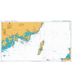 British Admiralty Nautical Chart 127 Korea Strait
