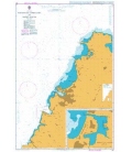 British Admiralty Nautical Chart 197 North West Approaches to Saint Lucia