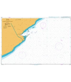 British Admiralty Nautical Chart 234 Gangavaram Port