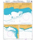 British Admiralty Nautical Chart 258 Ports and Anchorages on the South Coast of Jamaica