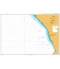 British Admiralty Nautical Chart 311 Gamba to Luanda