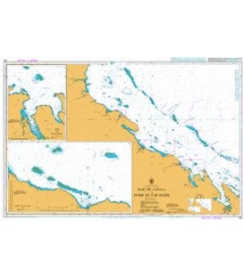 British Admiralty Nautical Chart 339 Baie de Canala to Passe du Cap Bayes