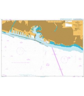 British Admiralty Nautical Chart 355 Port of Genova East Part