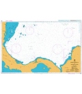 British Admiralty Nautical Chart 396 Barranquilla to Miskito Bank