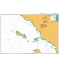 British Admiralty Nautical Chart 400 Ujung Karang to Sibolga