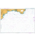 British Admiralty Nautical Chart 442 Lizard Point to Berry Head