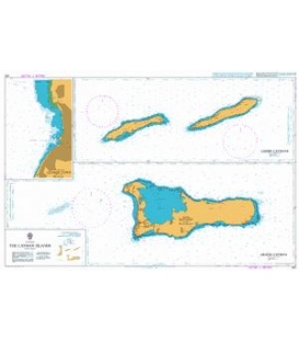 British Admiralty Nautical Chart 462 The Cayman Islands