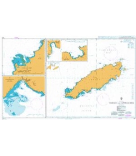 British Admiralty Nautical Chart 477 Tobago and Approaches