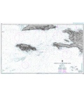British Admiralty Nautical Chart 486 Jamaica and the Pedro Bank