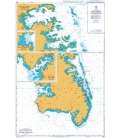British Admiralty Nautical Chart 494 Southern Martinique