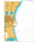British Admiralty Nautical Chart 518 Approaches to Valencia