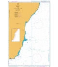 British Admiralty Nautical Chart 529 Recife to Cabo de Sao Tome