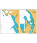 British Admiralty Nautical Chart 542 Madiq Kamaran to Al Hudaydah