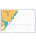 British Admiralty Nautical Chart 556 Tramandai to Mar del Plata