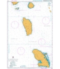 British Admiralty Nautical Chart 594 Southern Guadeloupe to Northern Martinique