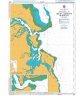 British Admiralty Nautical Chart 661 Approaches to Kilwa Kisiwani Harbour