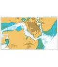 British Admiralty Nautical Chart 666 Port Mombasa including Port Kilindini and Port Reitz